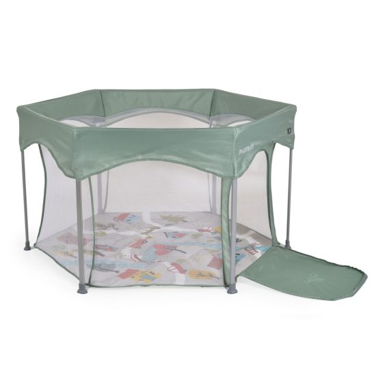 Cangaroo Πτυσσόμενο Παρκοκρέβατο Playbox Green 3801005210237