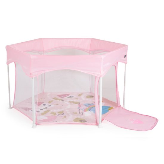 Cangaroo Πτυσσόμενο Παρκοκρέβατο Playbox Pink 3801005210220