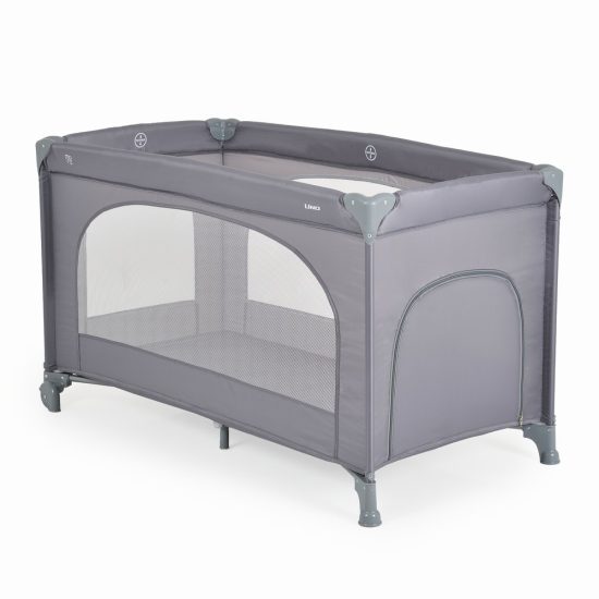 Moni Πτυσσόμενο Παρκοκρέβατο Uno Grey 3801005210268