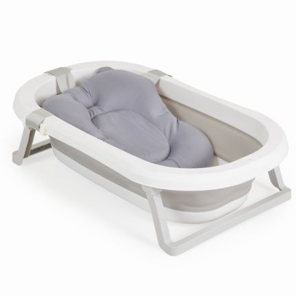 Moni Σετ Μπανιέρα, Στρώμα και Σφουγγάρι 100cm Palma Grey 3800146272463