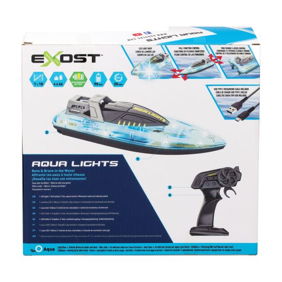 Exost Aqua Lights Τηλεκατευθυνόμενη Βάρκα 5+, As Company