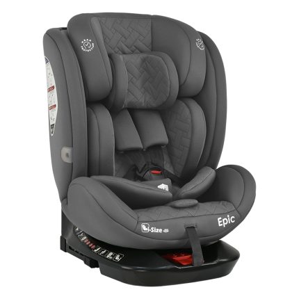 Κάθισμα Αυτοκινήτου Epic Isofix i-Size 360° (0-36kg) Smoked Grey 921-186, Bebe Stars