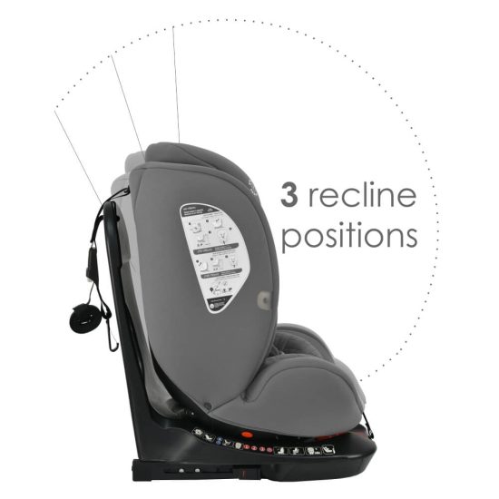 Κάθισμα Αυτοκινήτου Epic Isofix i-Size 360° (0-36kg) Smoked Grey 921-186, Bebe Stars