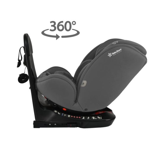 Κάθισμα Αυτοκινήτου Epic Isofix i-Size 360° (0-36kg) Smoked Grey 921-186, Bebe Stars