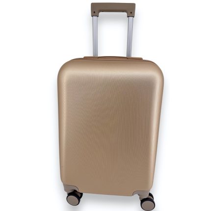 Βαλίτσα Βάπτισης Χρυσή Ματ Σαγρέ Trolley 20" (55x35x22cm) | ΒΑΛ51