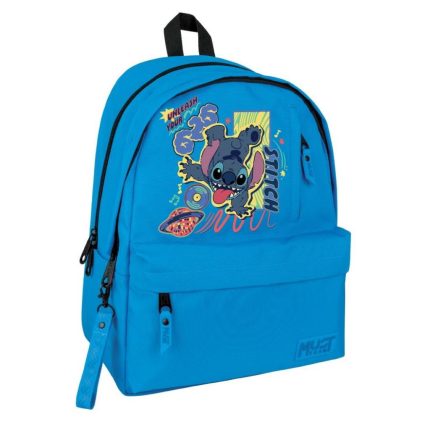 Τσάντα Πλάτης Lilo & Stitch Γαλάζια με 2 Κεντρικές Θήκες (32x19x42εκ) | Must 5205698802522
