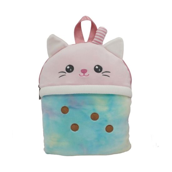 Λούτρινη Τσάντα Πλάτης Γατούλα Squishcuties (33cm) | Luna 5205698770838