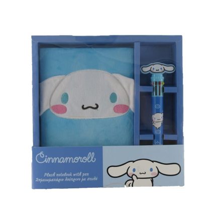 Σετ Λούτρινο Σημειωματάριο με Στυλό Cinnamoroll | 5205698744846