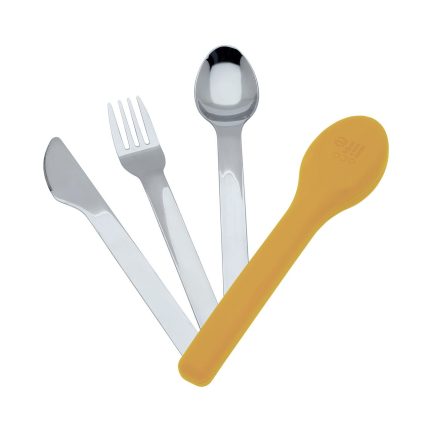 Σετ Ανοξείδωτα Μαχαιροπίρουνα Dusty Yellow Cutlery Set - Ecolife