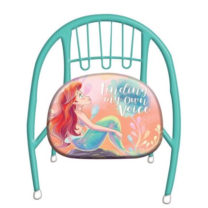 Καρεκλάκι Μεταλλικό Disney Ariel (36x35x36 εκ) | 5205698615528