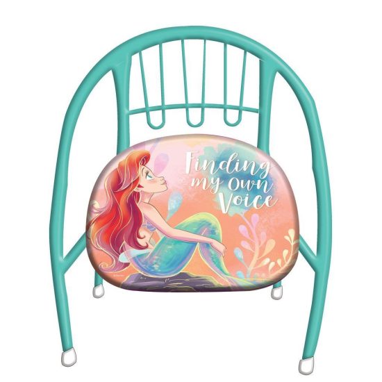 Καρεκλάκι Μεταλλικό Disney Ariel (36x35x36 εκ) | 5205698615528