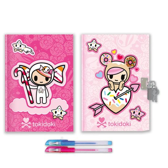 Ημερολόγιο TokiDoki με Κλειδαριά και 2 Στυλό Gel  | 5205698700316 Must