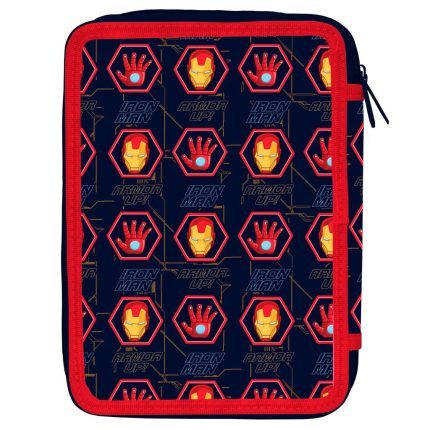 Κασετίνα Διπλή Γεμάτη Avengers Iron Man Must Team Αγόρι 2 Θήκες (15x5x21cm) | 5205698674013 Must
