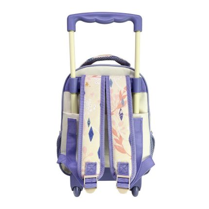 Σχολική Τσάντα Τρόλεϊ Νηπίου Disney Frozen White Must Team 2 Θήκες (27x10x31cm) | Must 5205698750984