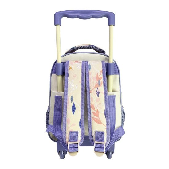 Σχολική Τσάντα Τρόλεϊ Νηπίου Disney Frozen White Must Team 2 Θήκες (27x10x31cm) | Must 5205698750984