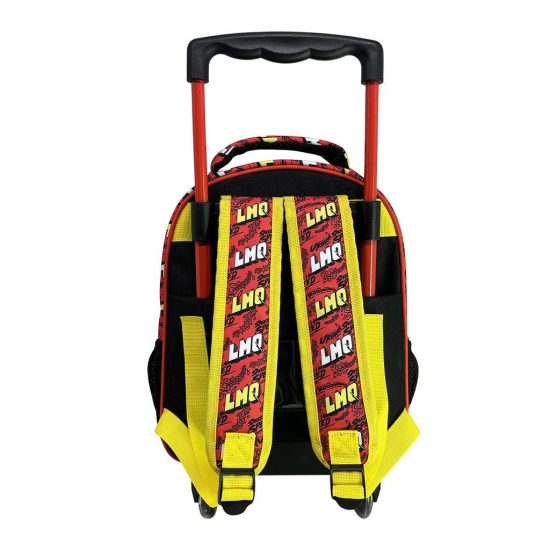 Σχολική Τσάντα Τρόλεϊ Νηπίου Disney Cars Lightning Mcqueen Kachow Must Team 2 Θήκες (27x10x31cm) | 5205698751462