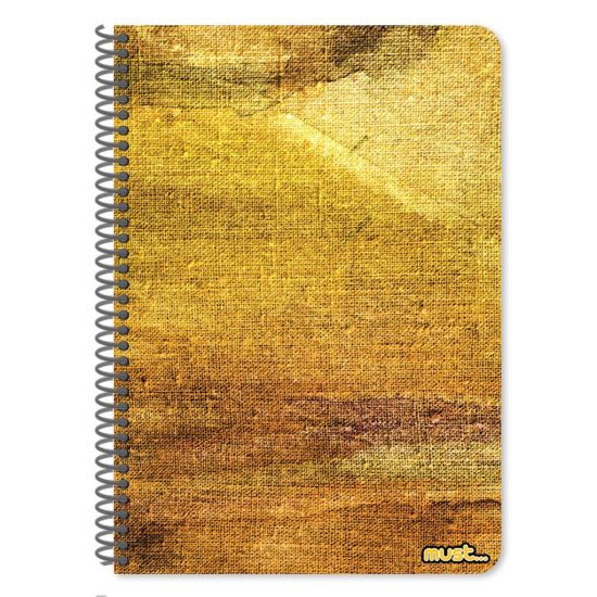 Τετράδιο Σπιράλ 5 Θέματα 150 Φύλλα 4τμχ (17x25) | Must Canvas 5205698621031