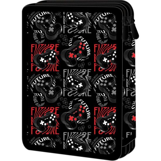 Σχολική Κασετίνα Διπλή Γεμάτη Must Team Gamer (15x5x21εκ) 5205698732973
