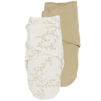 Meyco - 2 Pack Swaddle Branches Sand 0-3 μηνών