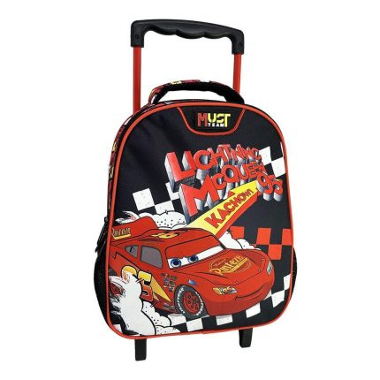 Σχολική Τσάντα Τρόλεϊ Νηπίου Disney Cars Lightning Mcqueen Kachow Must Team 2 Θήκες (27x10x31cm) | 5205698751462