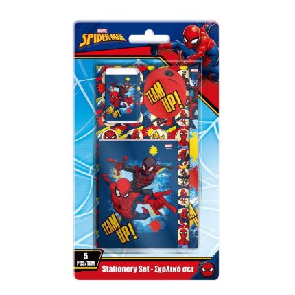 Σχολικό Σετ 5τμχ Spiderman 6 Συσκευασίες | 5205698738425