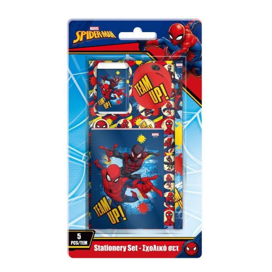 Σχολικό Σετ 5τμχ Spiderman 6 Συσκευασίες | 5205698738425