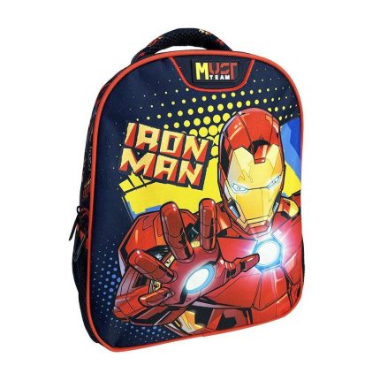 Σχολική Τσάντα Νηπίου Avengers Iron Man Must Team 2 Θήκες (27x10x31cm) | Must 5205698726217
