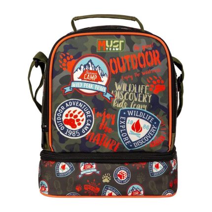Τσαντάκι Φαγητού Ισοθερμικό Must Team Yummy Outdoor Adventure με 2 Θήκες (22x16x28εκ) | 5205698757808