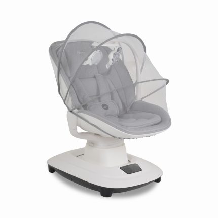 Cangaroo Ηλεκτρική Κούνια-Ριλάξ Hera Light Grey 3801005210343