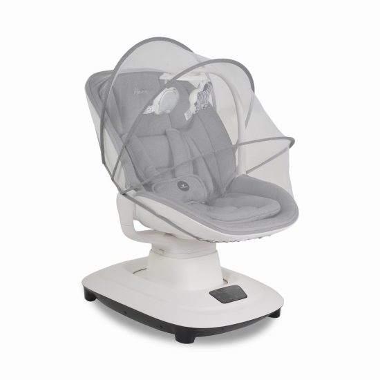 Cangaroo Ηλεκτρική Κούνια-Ριλάξ Hera Light Grey 3801005210343