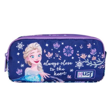 Σχολική Κασετίνα Βαρελάκι Disney Frozen Always Close To The Heart Must Team 2 Θήκες (21x6x9εκ) | Must 5205698750618