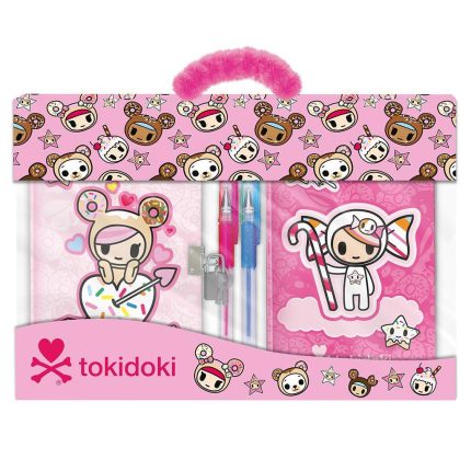 Ημερολόγιο TokiDoki με Κλειδαριά και 2 Στυλό Gel  | 5205698700316 Must