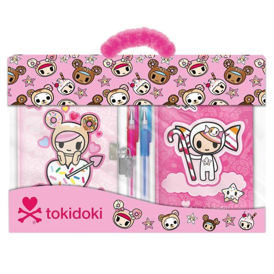 Ημερολόγιο TokiDoki με Κλειδαριά και 2 Στυλό Gel  | 5205698700316 Must