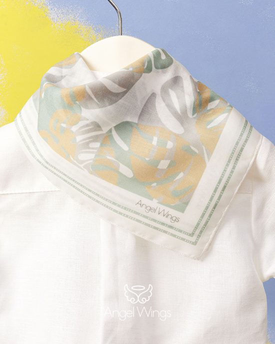 Βαπτιστικό Κοστουμάκι για Αγόρι Μπεζ-Off White Mariano, 206 Angel Wings (4τμχ)