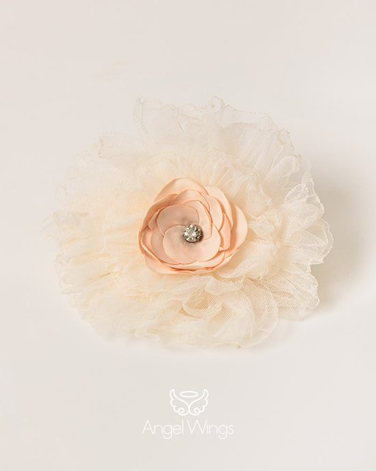 Βαπτιστικό Φορεματάκι Dusty Pink για Κορίτσι Valentina 277 | Angel Wings
