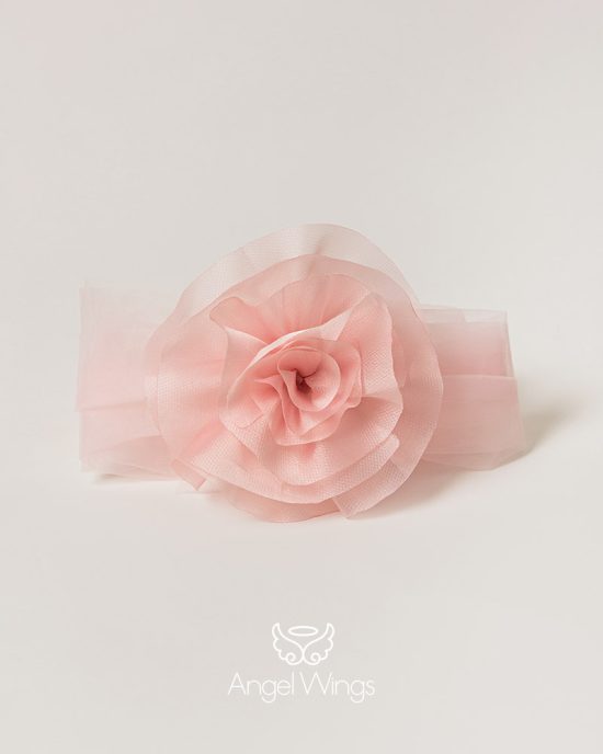 Βαπτιστικό Φορεματάκι Baby Pink για Κορίτσι Brigitte 300 | Angel Wings