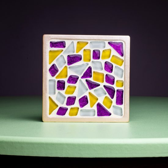 DYI Σετ Μωσαϊκού 2 Σουβέρ (Square) 4+ - Roter Kafer