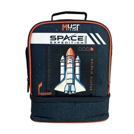 Τσαντάκι Φαγητού Ισοθερμικό Must Team Yummy Space Expedition με 2 Θήκες (22x16x28εκ) | 5205698759345