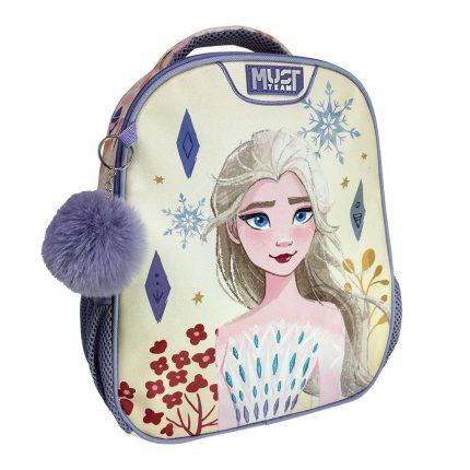 Σχολική Τσάντα Πλάτης Νηπίου Disney Frozen White Must Team 2 Θήκες (27x10x31cm) | Must 5205698752049