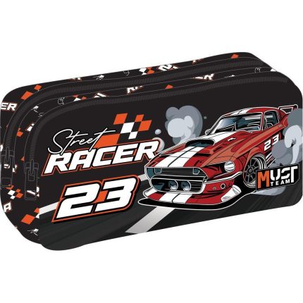 Κασετίνα Βαρελάκι Must Team Street Racer 2 Θήκες (21x6x9cm) 5205698759680