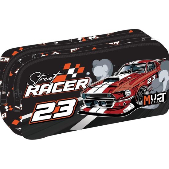 Κασετίνα Βαρελάκι Must Team Street Racer 2 Θήκες (21x6x9cm) 5205698759680