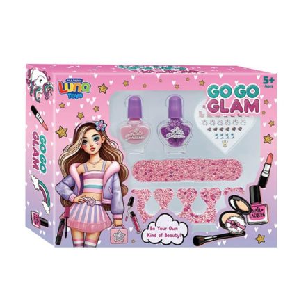 Σετ Περιποίησης Νυχιών Go Go Glam 5τμχ (28x4x21,5 εκ) | 5205698770074 Luna