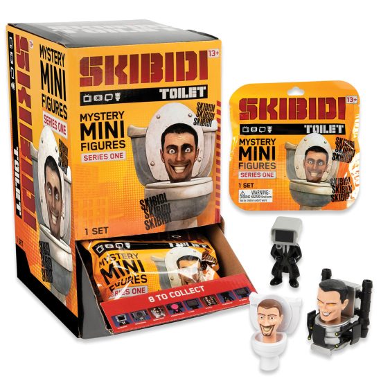 Skibidi Toilet Συλλεκτική Μίνι Φιγούρα Μονή 6cm (Τυχαία Επιλογή Σχεδίου)​ 6+ - As Company