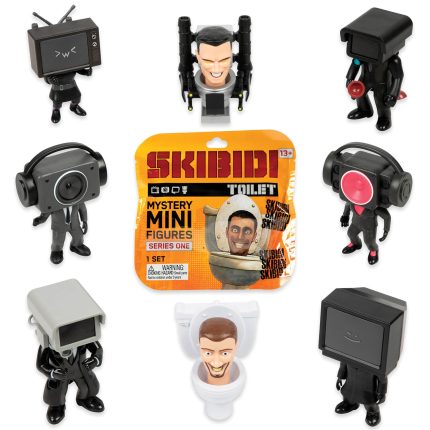 Skibidi Toilet Συλλεκτική Μίνι Φιγούρα Μονή 6cm (Τυχαία Επιλογή Σχεδίου)​ 6+ - As Company