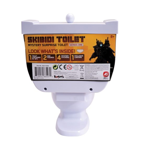 Skibidi Toilet Τουαλέτα με Αξεσουάρ​ 6+ - As Company