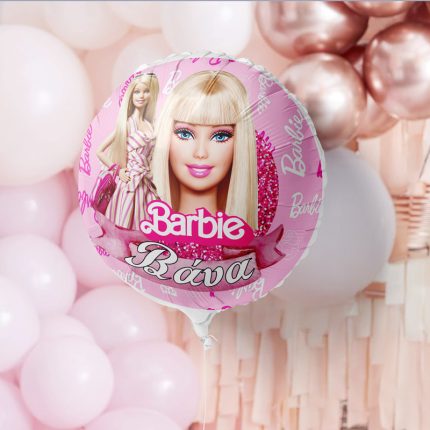 Μπαλόνι Foil Στρογγυλό Tυπωμένο – Barbie 18"