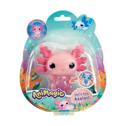 Animagic Φιγούρα Νερού Let's Glo Axolotl Μπλε 4+ - As Company