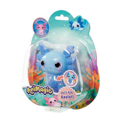 Animagic Φιγούρα Νερού Let's Glo Axolotl Μπλε 4+ - As Company