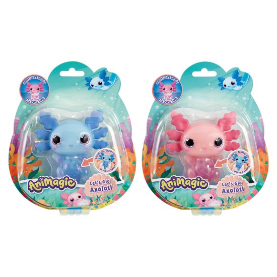 Animagic Φιγούρα Νερού Let's Glo Axolotl Μπλε 4+ - As Company