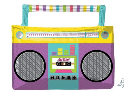 Μπαλόνι Retro Κασετόφωνο Boombox 27”  | 3971201